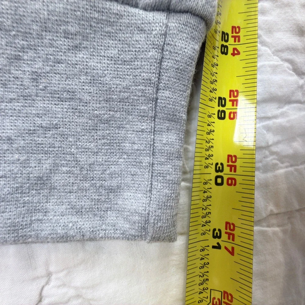 BSN Sports Mens Large Fleece Jogger NWT Gray Athleisure Loungewear Sporty